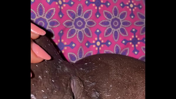 Ebony Slut Takes A Deep Bbc Cream Pie