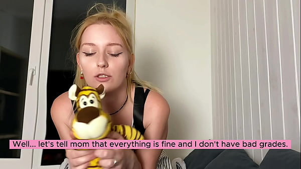 Naughty Student Earns Extra Credit With Stepdad After Failing Grade