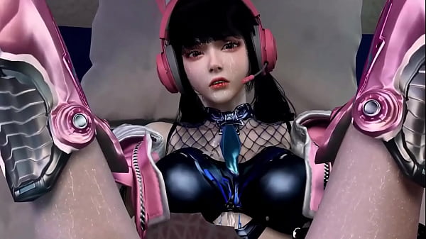 3d Adorable Slut In Sexy Lingerie Gets Her Dripping Pussy Pounded Deep And Rough