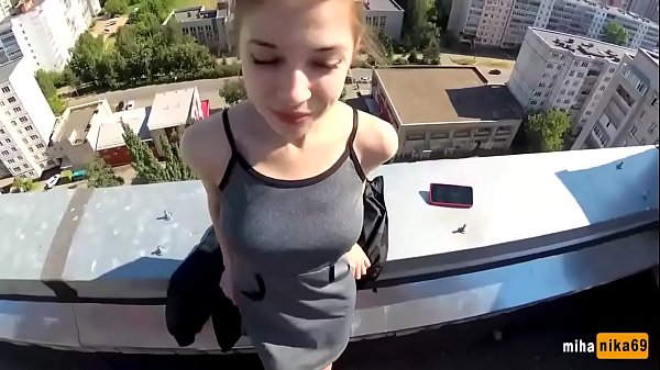 Rooftop Rendezvous With A Daring Russian Beauty