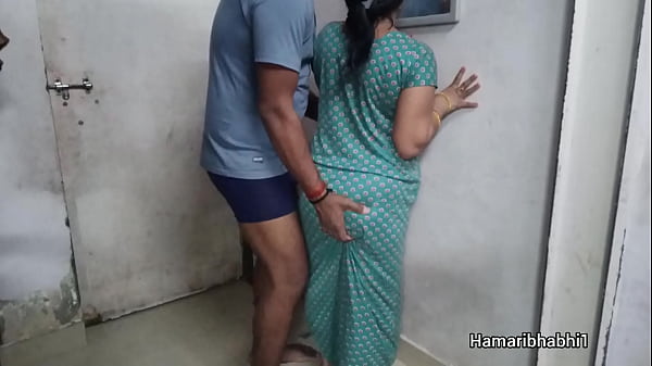 Sultry Desi Bhabhi Seduces In A Sheer Silk Gown