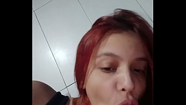 Boquete Babado Gostoso, Com A Boca Cheia De Saliva E Gemidos Molhados