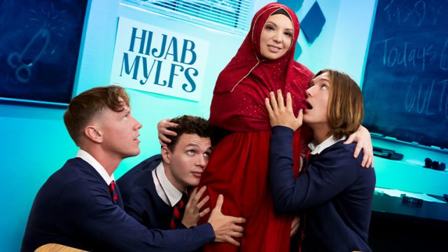 Hijab Milfs – Only A True Woman Knows How To Handle Three Hard Cocks At Once