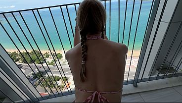 Fuck Me Hard On The Balcony While My Slutty Step-sister Ignores The Dirty House—she’d Rather Get Railed In Front Of The Whole Neighborhood, And Now The Neighbors Have Seen Every Inch Of Us.