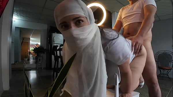Religious Muslim Takes A Hard Pounding And Gets Her Ass Filled With Cum After A Wild Hijab Hookup
