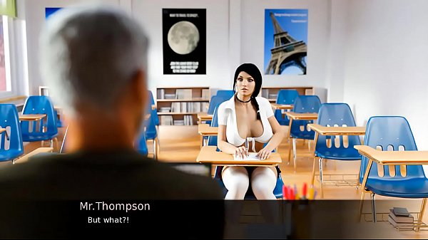 Anna, The Teacher, Whispers The Answers While Her Fingers Trace My Thigh. / I’ll Do Anything For That A, Professor—just Give Me Your Note.
