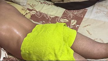 Mom-in-law’s Fat Ass Helps Her Son-in-law; That Massage Gets Filthy Dirty