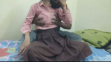 Indian College Student Ki Boyfriend Ke Saath Room Mein Jor Se Chudai, Geela Aur Garam Sex