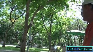 Tiny Thai Teen Gets Picked Up In A Tuk Tuk And Gets Fucked Rough And Raw