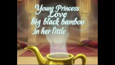 Young Arab Princess Craves Thick Black Bamboo Deep Inside Every Tight Hole