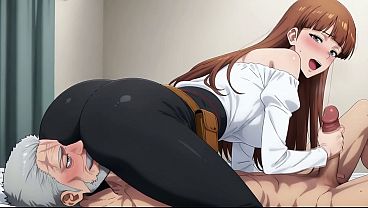 Gunhee’s Cock Deep In Joohee’s Throat, Solo Leveling Ai Moaning For More