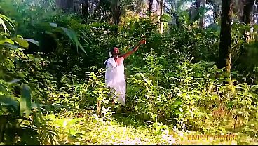 Mature Thick African Wife Gets Her Soaking Wet Pussy Drilled Deep By Her Big-dicked Pornstar Stepson Out In The Bushes
