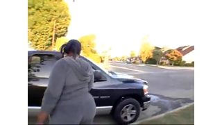 Ebony Milf Gets Picked Up While Sweaty From Her Run