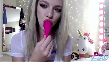 Watch Tiffany Watson’s First Filthy Webcam Session, Spreading Wide And Touching Herself For The First Time On Camsoda