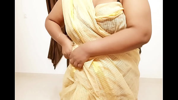 Chubby Asian Aunty Flashing Her Big Tits
