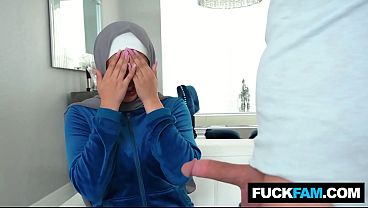 Hijabi Neighbor Gets A Big Surprise From Sophia Leone And Nicky Rebel