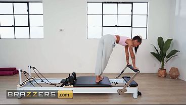 Brazzers – Ryan Reid’s Tight Little Cunt Gets Pounded Deep In A Sweaty Hardcore Workout With Victor Ray’s Rock Hard Cock