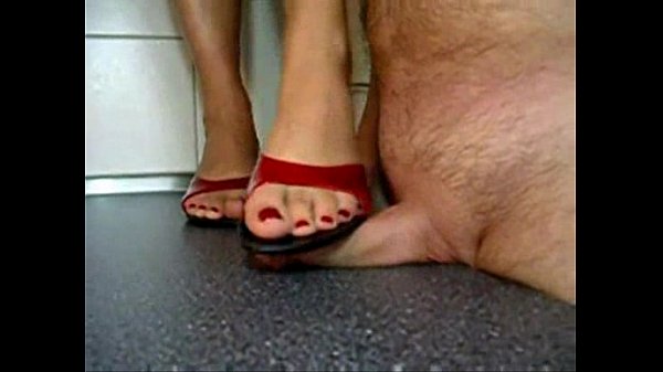 Sexy Indian Bhabhi Crushing Her Devar’s Cock Under Her Feet