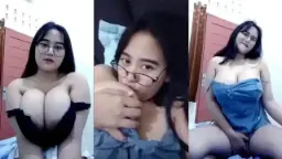 Acha Si Viral Cantik, Toketnya Brutal Dibalut Kacamata, Bikin Ngiler.