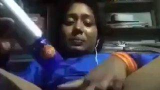 Crazy Village Girl Frantically Pleasuring Herself