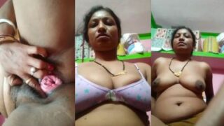 Desi Aunty’s Leaked Mms Video, Baring Her Juicy Boobs And Dripping Pink Pussy For The World To See
