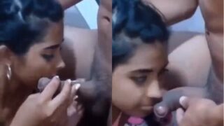 Girl Tongues Down Protein Powder While Getting Fucked In Desi Teen Porn