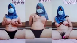 Hijab Remas, Toket Gede Bikin Nafsu Naik.