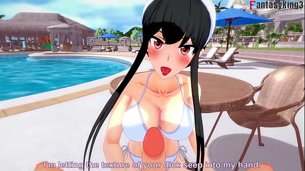 Yor Forger Drenched & Ready | Poolside Pov Fuck | Spy X Family X Genshin | Full Erotic Versions On Sheer & Ptrn: Fantasyking3