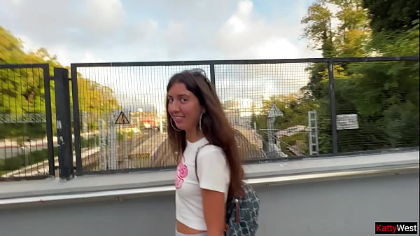 I Couldn’t Hold Back Another Second, So I Bent Her Over And Took Her Right There At The Train Station For Everyone To See.
