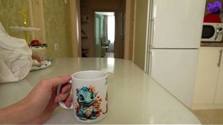 Morning Throat Worship From My Stepmom