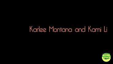 Wild Three-way Lesbian Action As Karlee Montana And Kami Lee Get Down And Dirty With A New Girl
