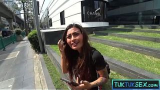 Busty Little Thai Milf Gets Pounded Hard By A Lucky Farang