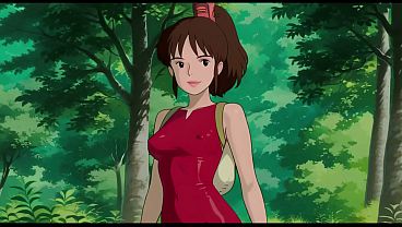 Lakeside Sluts: Forest Strip, Wet Fingers, Fist Deep, Tits Bouncing In Ghibli-style Pov