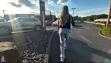 Pick Up A Slutty Girl At Mcdonald’s When She’s Wearing A Sex Toy Out In Public