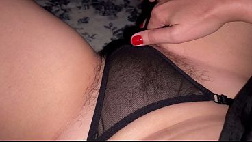 Watch This Dirty Mom Tease Her Wet, Hairy Pussy From Her Own Point Of View