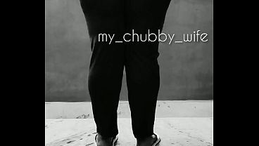 Indian Chubby Wife Baring Her Big Ass, Spreading Wide For You