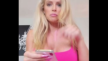 Your Step-mom Walks In While You’re Stroking Yourself To Her Filthy Videos