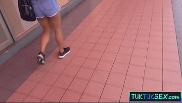 Thai Amateur Girl Picked Up In A Tuk Tuk, Taken To His Hotel For A Wild, Steamy Night