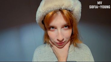 This Horny Russian Redhead In Her Ushanka Hat Couldn’t Stop Moaning As I Slammed Her Mouth And Ass Raw—then I Pumped Her Full Of A Hot Anal Creampie.