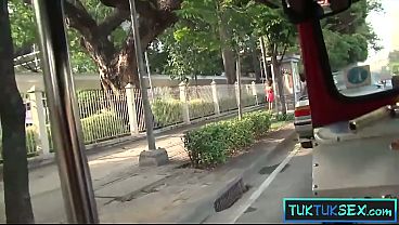 Thai Amateur Milf Gets Picked Up In A Tuk Tuk And Takes A Wild Ride On A Big Cock