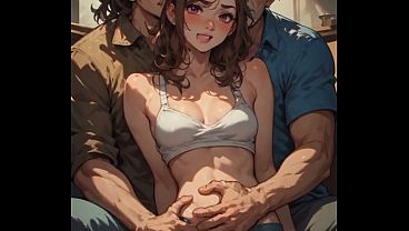 Step Dad And His Buddy Take Turns Pounding Stepdaughter, Filthy Male Ai Voice Narrating Every Moan (ai Slop)