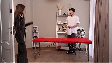 I Slid My Hands All Over Her Body, Then Bent Her Over The Red Table And Fucked Her Hard.