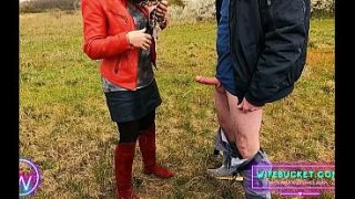 My Mature Wife Drained My Thick Cock Right Out In The Open, Wild And Exposed