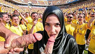 German Football Fan Gets Brutally Fucked By The Rival Team In Wild Ai Interactive Video