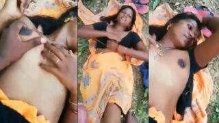 Cheating Lady Enjoys Outdoor Tamil Sex With Her Lover