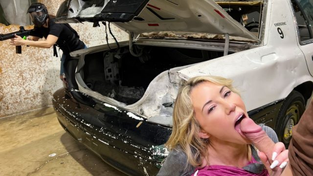 Mofos – When Their Balls Get A Messy, Juicy Paint Job