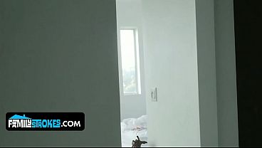 Thick Blonde Stepsister Daisy Stone Gets Drenched By Her Horny Stepbrother’s Load