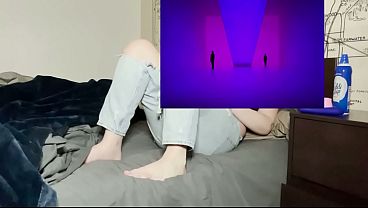 Vacuum Clit Sucker Rose Toy – Milf Rides Her Wet Pussy In Torn Jeans – Dirty Arabian Snowwhite