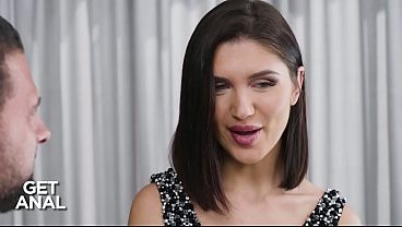 Filthy Brunette Slut Craves Brutal Anal From A Random Stranger