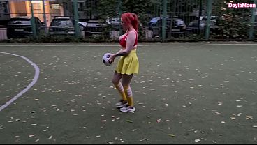 This Horny Female Soccer Player Let Me Fuck Her Raw In Public, And I Pumped My Cum Deep Inside Her Wet Cunt.
